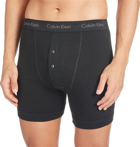 calvin klein button front boxers